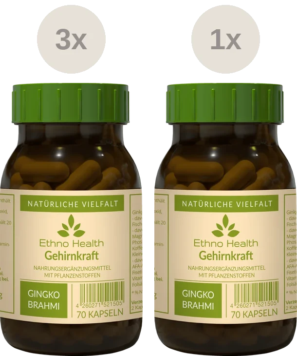 Gehirnkraft Kur – Produktverpackung