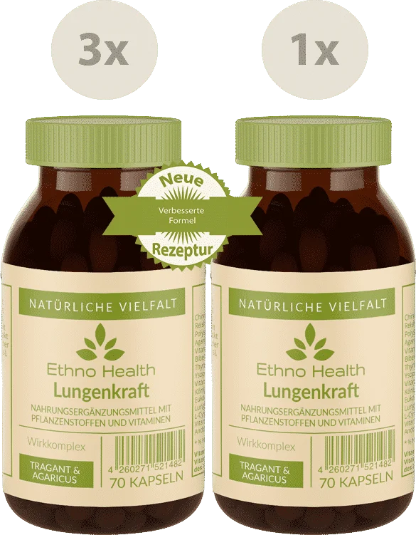 Lungenkraft Kur – Produktverpackung