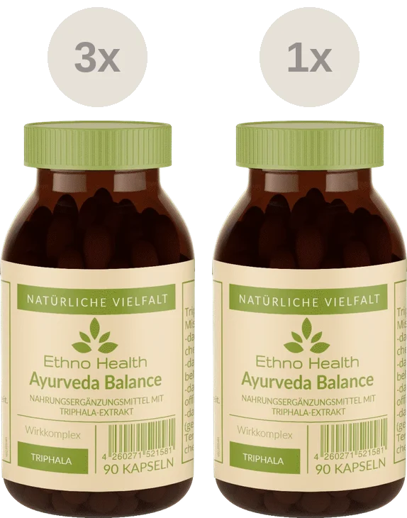 Ayurveda Balance Kur – Produktverpackung