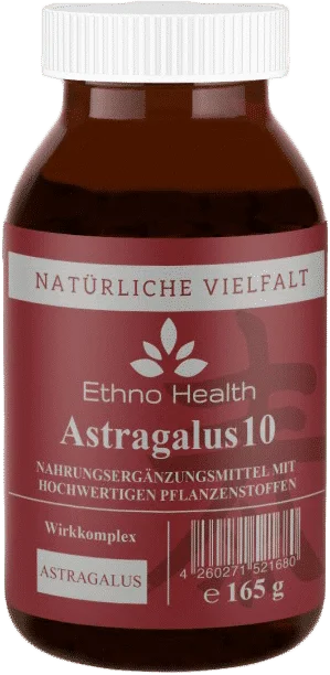 Astragalus 10 – Produktverpackung