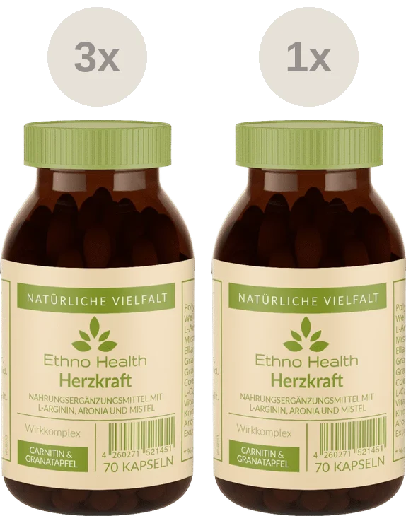 Herzkraft Kur – Produktverpackung