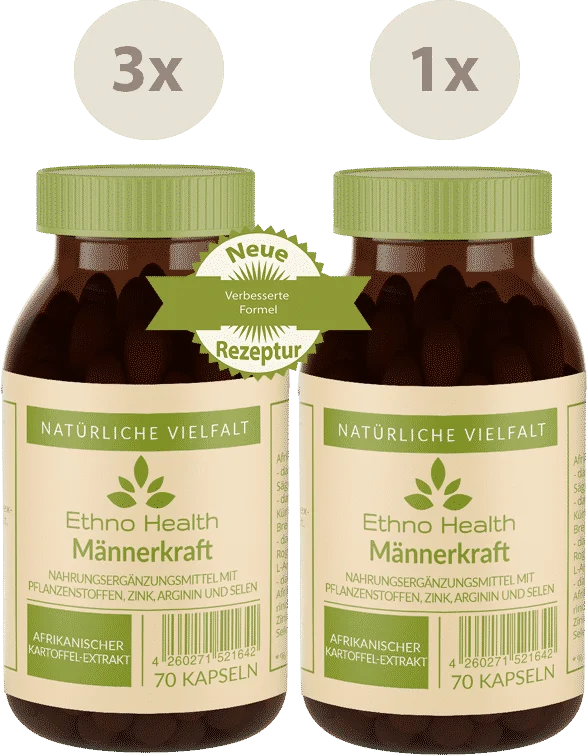Männerkraft Kur – Produktverpackung